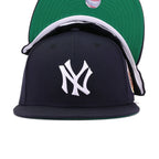 New York Yankees Navy 1923 World Series Cooperstown Green Bottom New Era 59Fifty Fitted