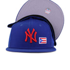 New York Yankees Light Royal Blue Puerto Rico Flawless New Era 59Fifty Fitted