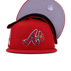 Atlanta Braves Scarlet 2000 All Star Game New Era 59Fifty Fitted