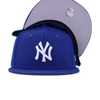 New York Yankees Light Royal Blue New Era 59Fifty Fitted