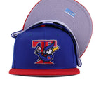 Toronto Blue Jays Light Royal Blue Scarlet 2003 Cooperstown AC New Era 59Fifty Fitted