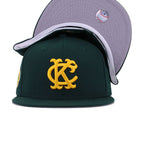Kansas City Athletics Dark Green 1972 World Series New Era 59Fifty Fitted