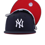 New York Yankees Navy Red Bottom New Era 59Fifty Fitted