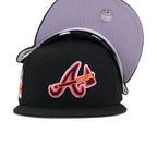 Atlanta Braves Black Sunset Orange 2000 All Star Game New Era 59Fifty Fitted