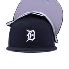 Detroit Tigers Navy Cooperstown AC New Era 59Fifty Fitted