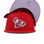Cincinnati Reds Scarlet Riverfront Stadium New Era 59Fifty Fitted