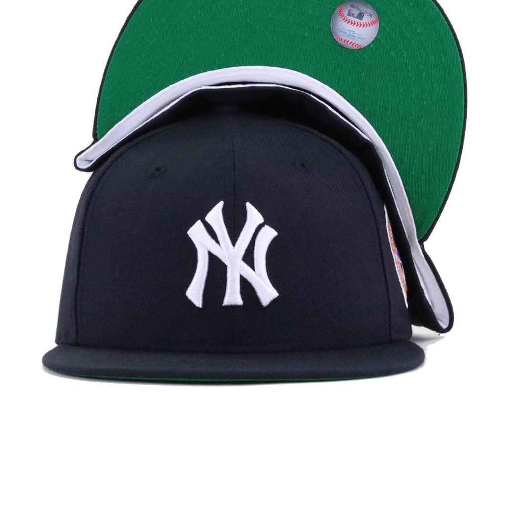 New York Yankees Navy 1961 World Series Cooperstown Green Bottom New Era 59Fifty Fitted