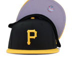 Pittsburgh Pirates Black A Gold New Era 59Fifty Fitted