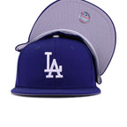 Los Angeles Dodgers Dark Royal Blue Cooperstown AC New Era 59Fifty Fitted