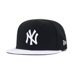 New York Yankees Black White GHOST New Era 59Fifty Fitted