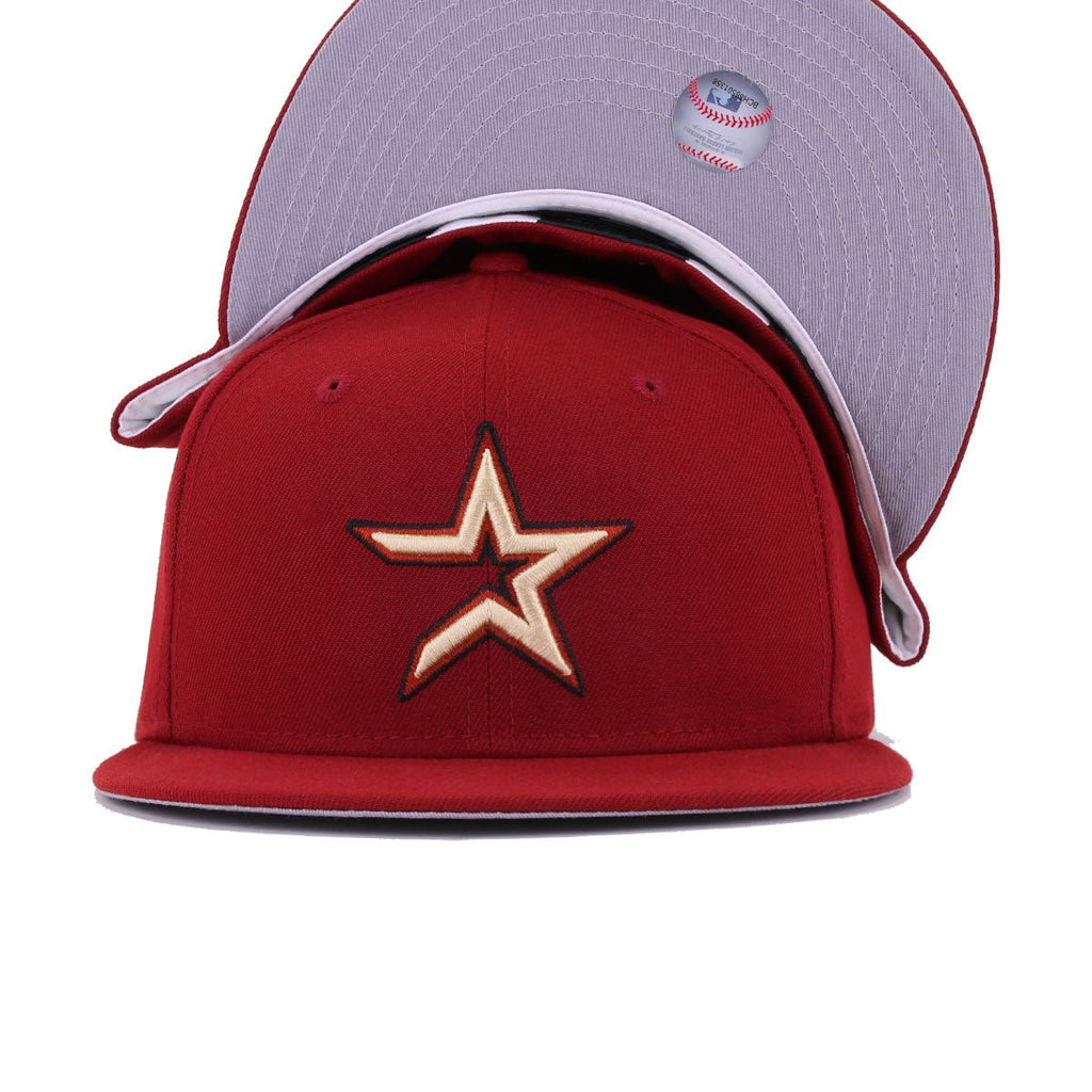 Houston Astros H Red Cooperstown AC New Era 59Fifty Fitted
