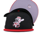 Cincinnati Reds Black Scarlet 1953 All Star Game New Era 59Fifty Fitted