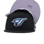 Toronto Blue Jays Black Cooperstown AC New Era 59Fifty Fitted