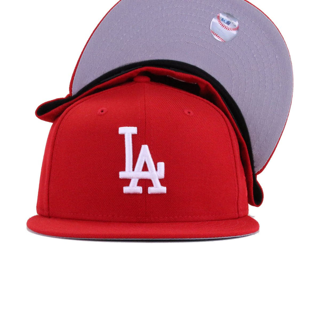 Los Angeles Dodgers Scarlet New Era 59Fifty Fitted