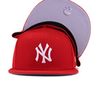 New York Yankees Scarlet New Era 59Fifty Fitted