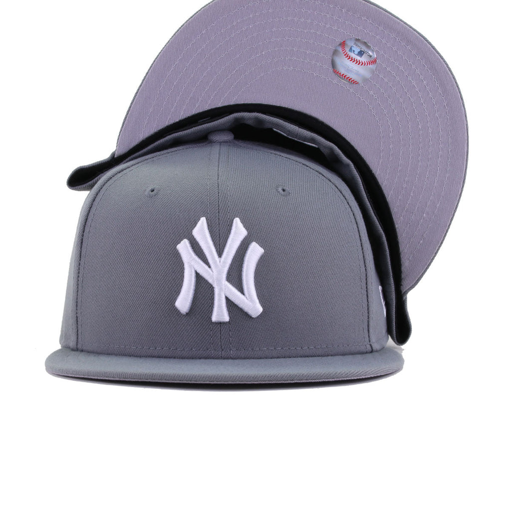 New York Yankees Storm Grey New Era 59Fifty Fitted