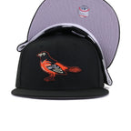 Baltimore Orioles Black 1999 Cooperstown AC New Era 59Fifty Fitted