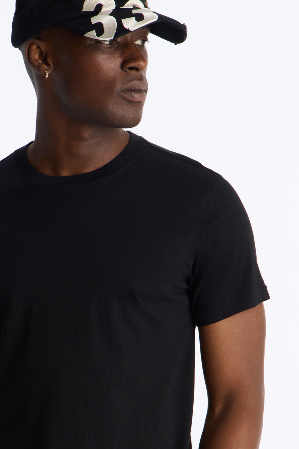 Classic Slim Tee - Black image 3