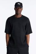 Pure Form Plisse Tee - Black image 1