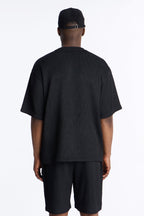 Pure Form Plisse Tee - Black image 4