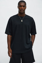 Relaxed Premium Everyday Tee - Black image 1