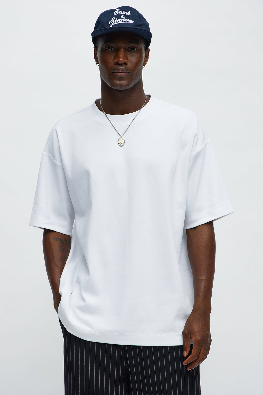 Relaxed Premium Everyday Tee - White image 1