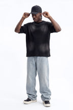 Classic Wash Waffle Tee - Black Wash image 2
