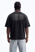 Classic Wash Waffle Tee - Black Wash image 4