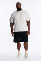 Collegiate Crewneck Tee - Grey image 1