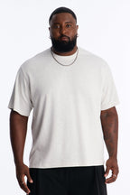 Collegiate Crewneck Tee - Grey image 2