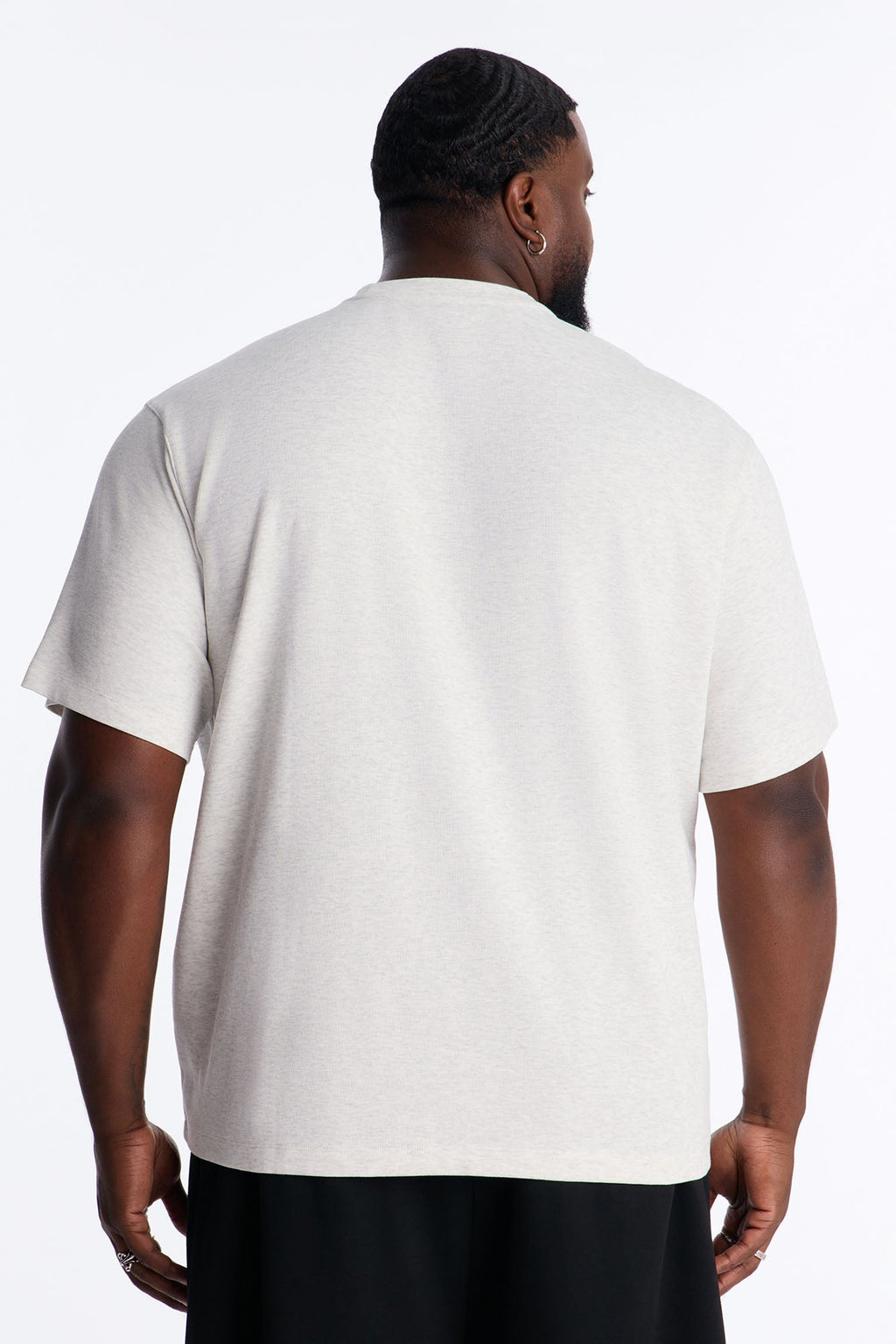 Collegiate Crewneck Tee - Grey image 3
