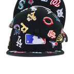 MLB Black ALL OVER New Era 59Fifty Fitted