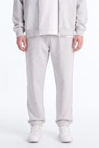 Logan Full Zip Hoodie Fleece Sweatshirt - Heather Grey image 2