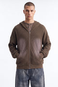 Modern Wash Zip Up Hoodie - Olive image 1