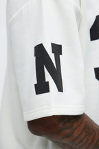 Athletic Oversized Tee - White image 3