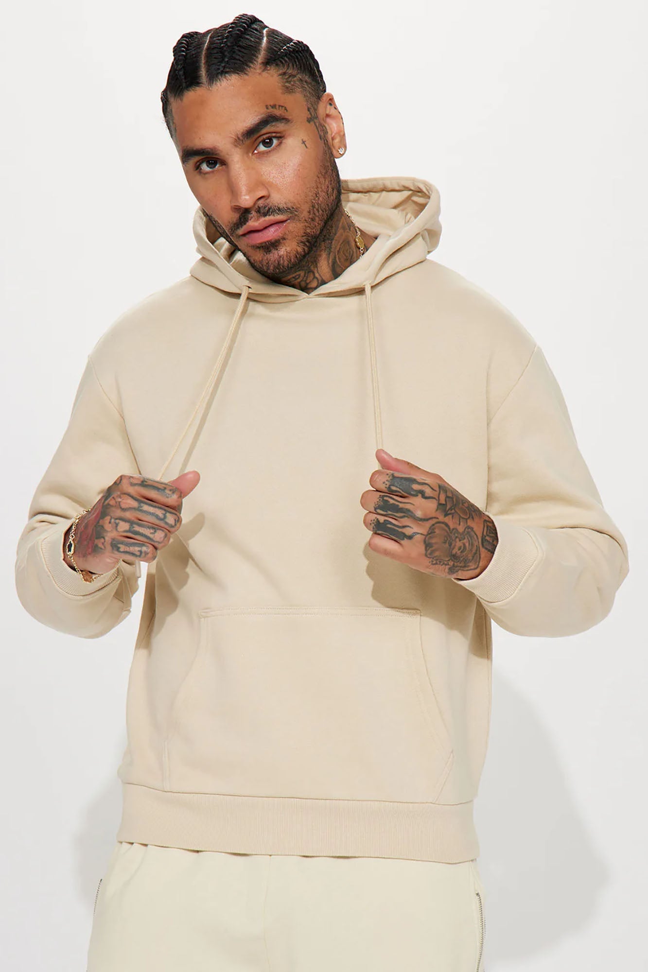 Tyson Hoodie - Tan image 1