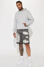 Tyson Hoodie - Heather Grey image 4
