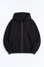 Tyson Zip Up Hoodie - Black image 2