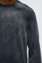Dion Oversized Long Sleeve Tee - Black image 4