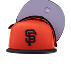 San Francisco Giants Orange Black New Era 59Fifty Fitted