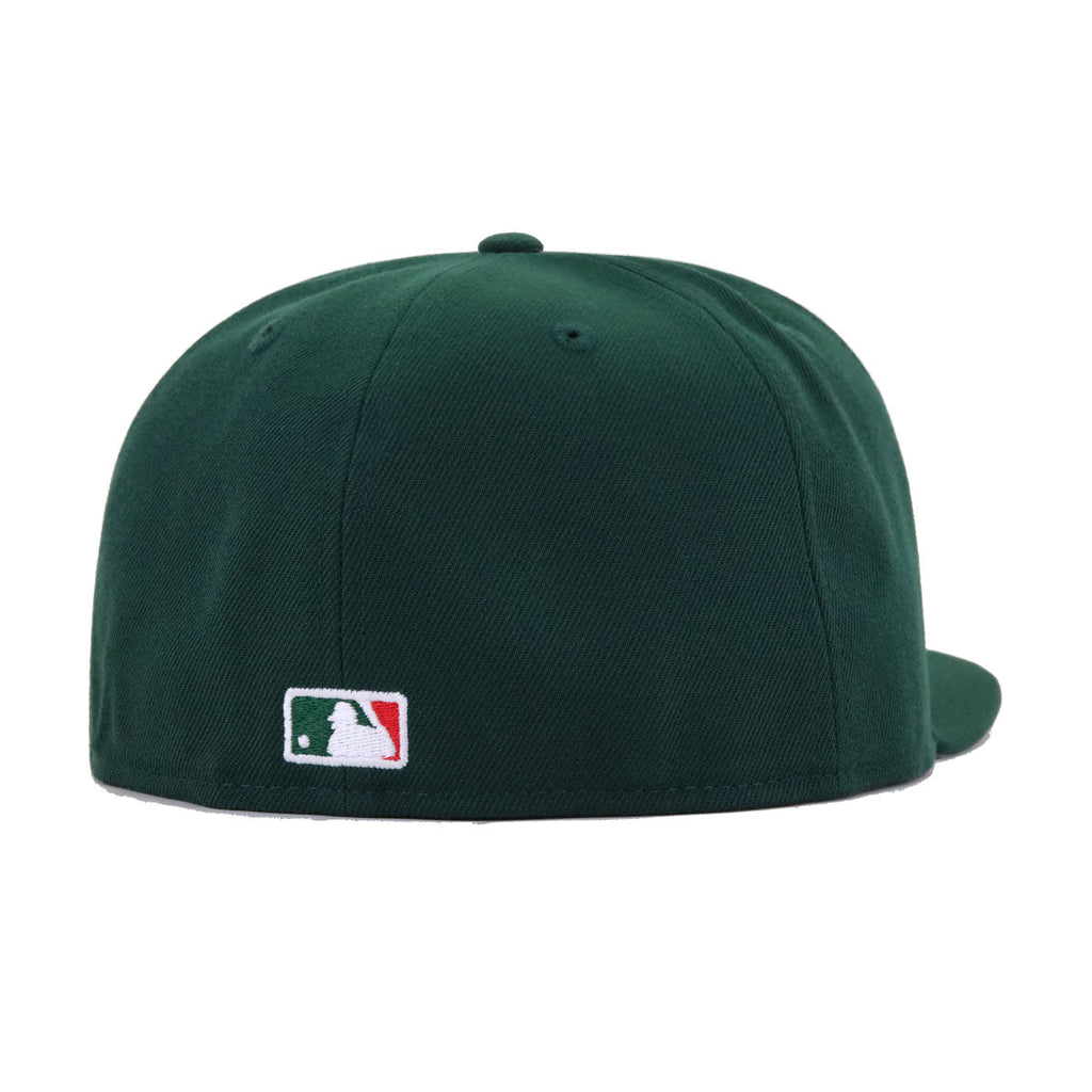 New York Yankees Dark Green Radiant Red New Era 59Fifty Fitted