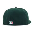 New York Yankees Dark Green Radiant Red New Era 59Fifty Fitted