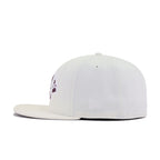 Atlanta Braves Chrome Intense Maroon New Era 59Fifty Fitted
