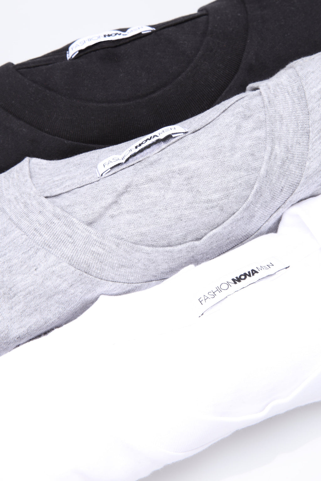 FN Essential Crew Tees 3 Pack - Black/combo image 1
