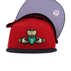 Boston Red Sox Scarlet Navy CLADDAGH New Era 59Fifty Fitted