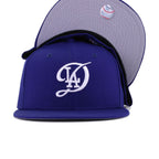 Los Angeles Dodgers Dark Royal Blue City Connect New Era 59Fifty Fitted