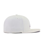 Atlanta Braves Chrome Intense Maroon New Era 59Fifty Fitted