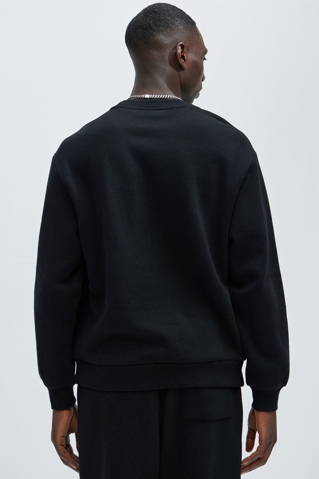 Tyson Crew Neck Sweatshirt - Black image 4