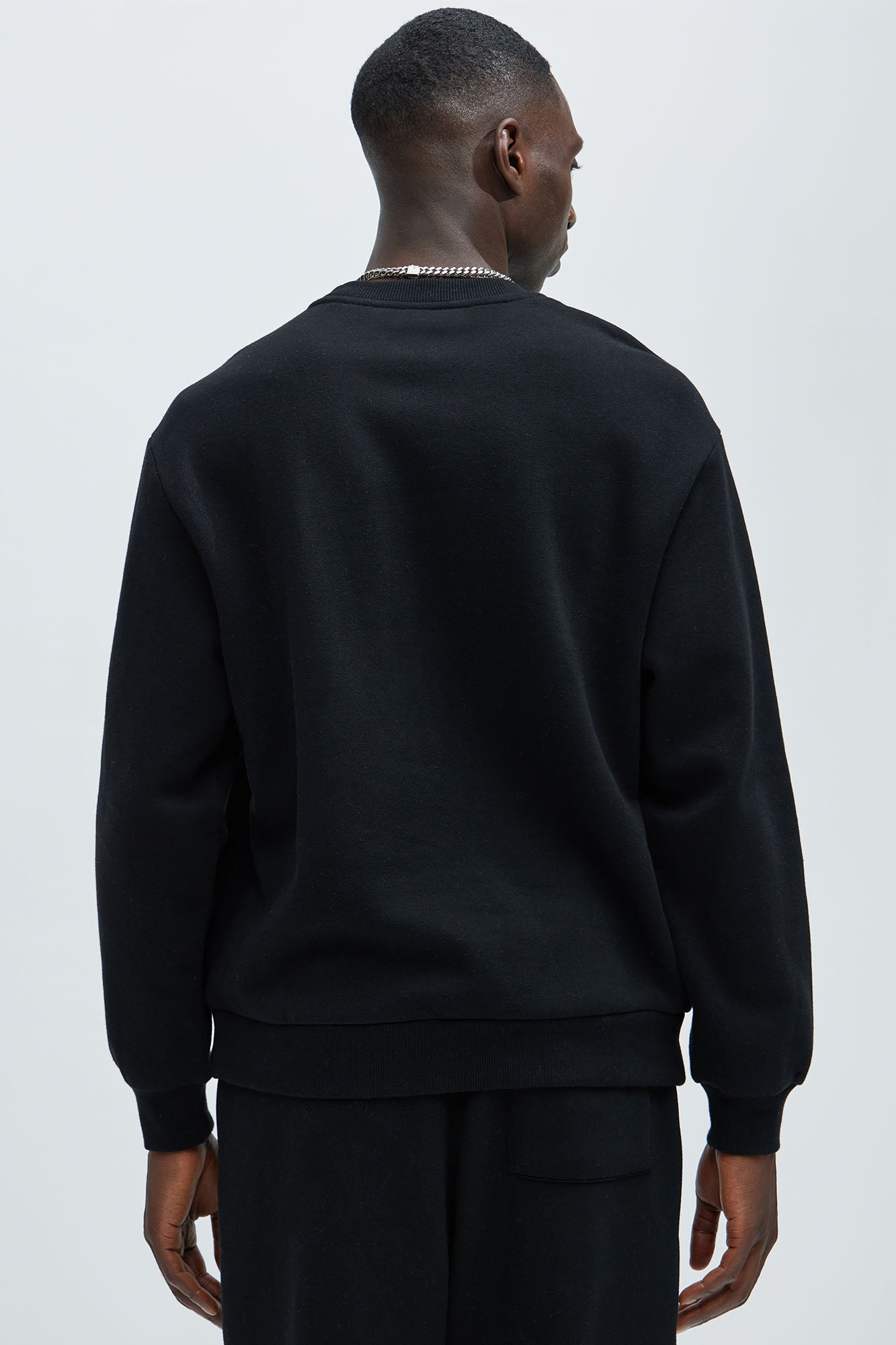 Tyson Crew Neck Sweatshirt - Black image 4