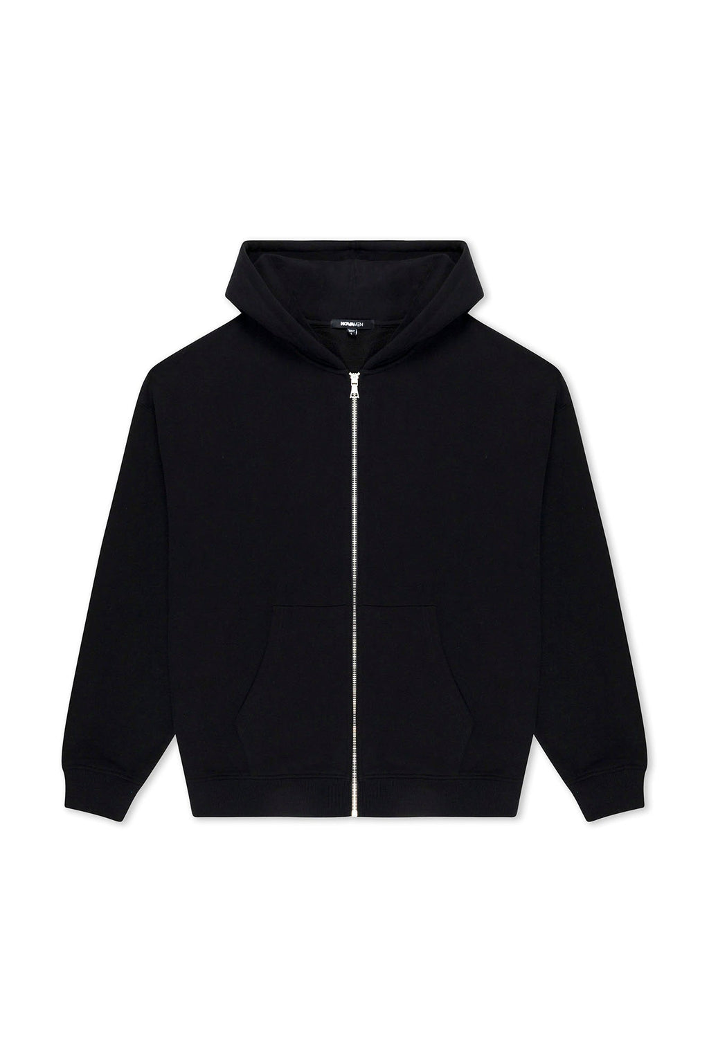 410 Oversized Zip Hoodie - Black image 3